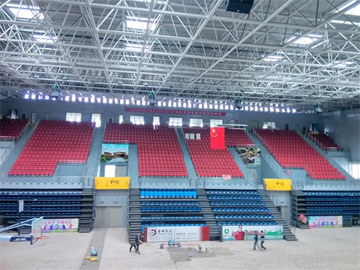 揭阳电厂体育馆网架加工